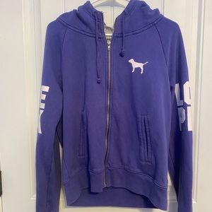 PINK zip up size large